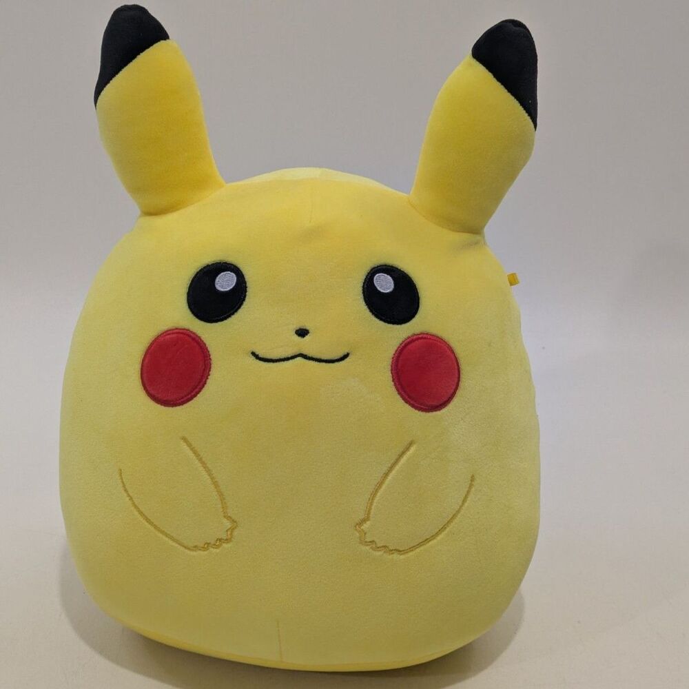 Pokemon Squishmallows Pikachu Plush 12–14″ Soft Stuffed‎ Animal